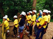 Outdoor adventures. Team Building Activity. 